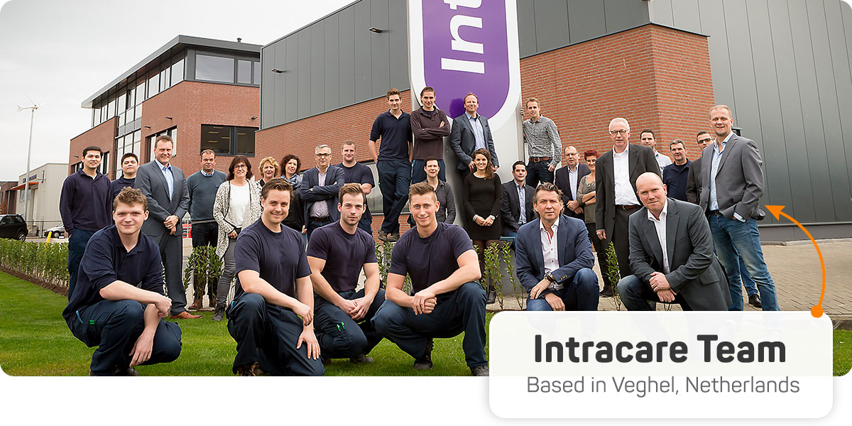 Intracare Team, based in Veghel Netherlands