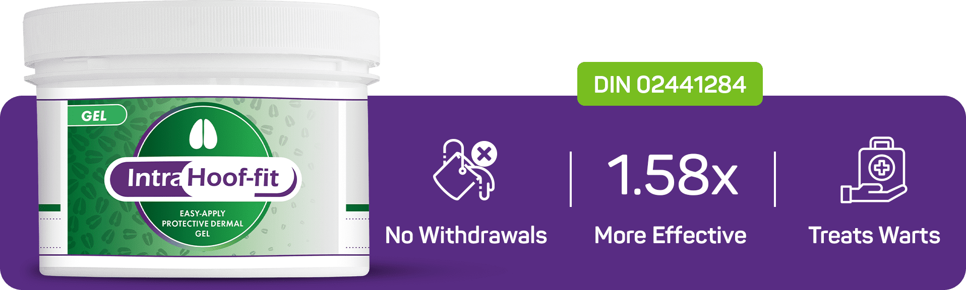 Intra Hoof-fit gel